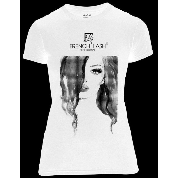 T-SHIRT NOIR ET BLANC AVEC LOGO