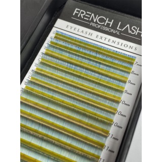 cils en couleur jaune