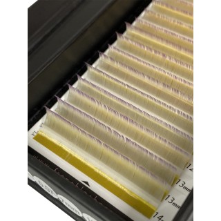 cils en couleur jaune