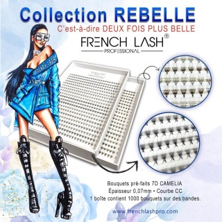 7D CAMELIA COLLECTION REBELLE - 0,07mm CC- MIXTE