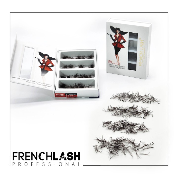 5D NOIR MARRON MIXTE 1000 BOUQUETS COLLECTION BELLE