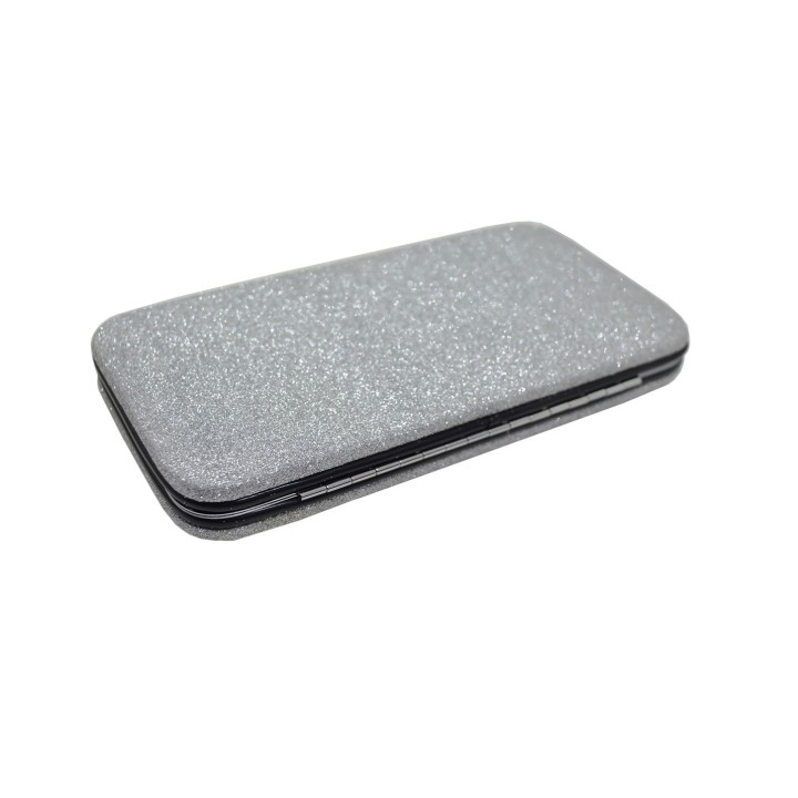 MAGNETIC CASE FOR 3 TWEEZERS - SILVER
