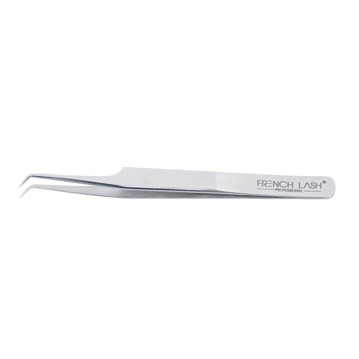 PINCE COURBE 75° pour isolation ou technique cil par cil