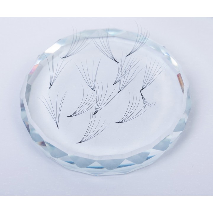 support colle cils cristal