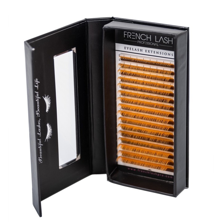 ORANGE LASHES - MIXED SIZES