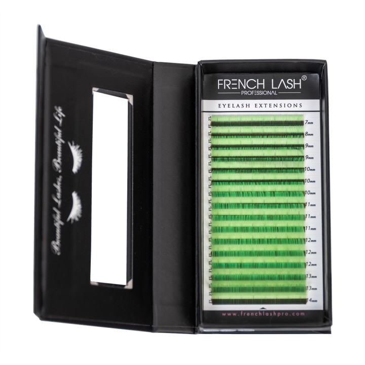GREEN LASHES - MIXED SIZES