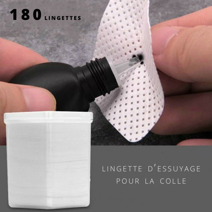 LINGETTE D'ESSUYAGE NON TISSÉE POUR LA COLLE