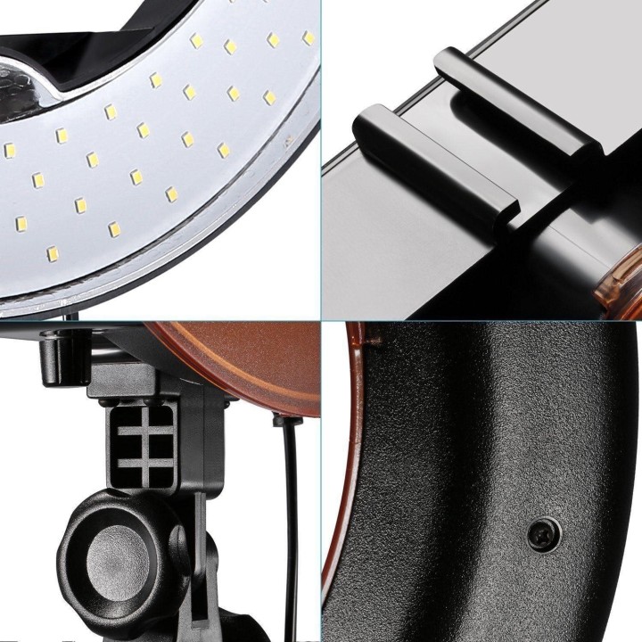LAMPE LED RING LIGHT PRO 18RP