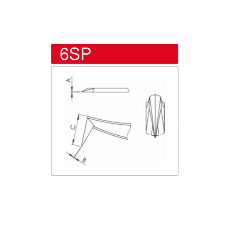 PINCE DUMONT ® 5A/45 7 PS - angle 45°